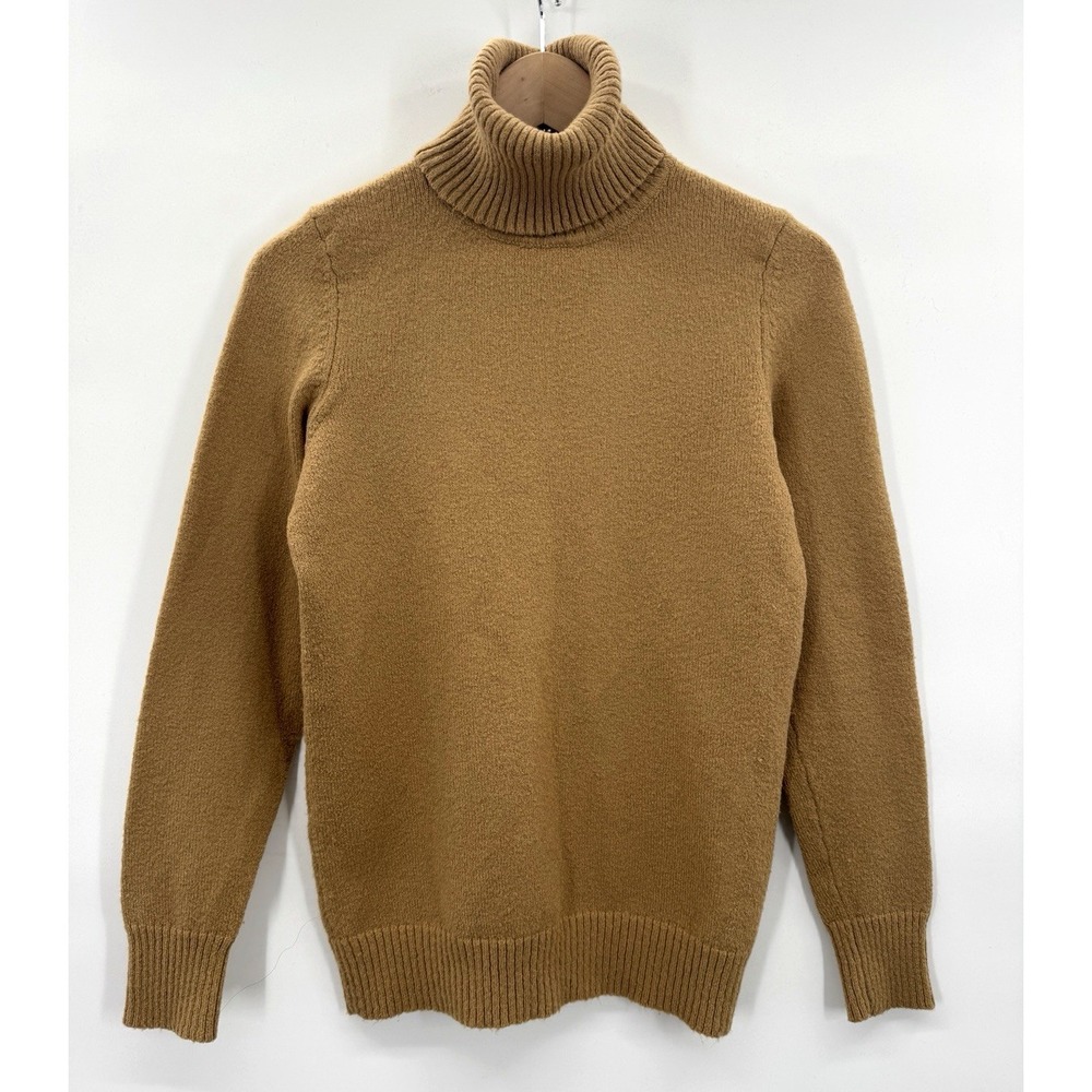 VTG Y2K Gap Womens Medium Sweater Turtleneck Classic Retro Preppy Earthy Neutral